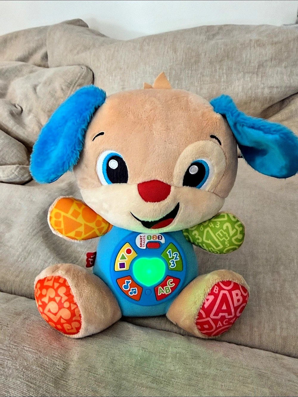 Fisher-Price Smart Stages Puppy Interactive Learning Plush Toy